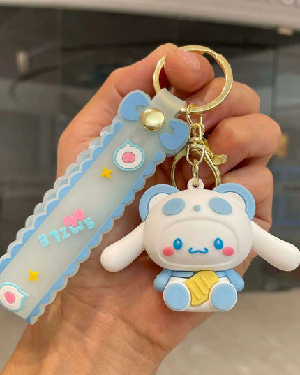 Cinnamoroll Character Keychain - Whimsical Bag and Key Charm for a Playful Touch
