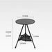 Versatile Round Folding Camping Table - Your Perfect Outdoor Accessory