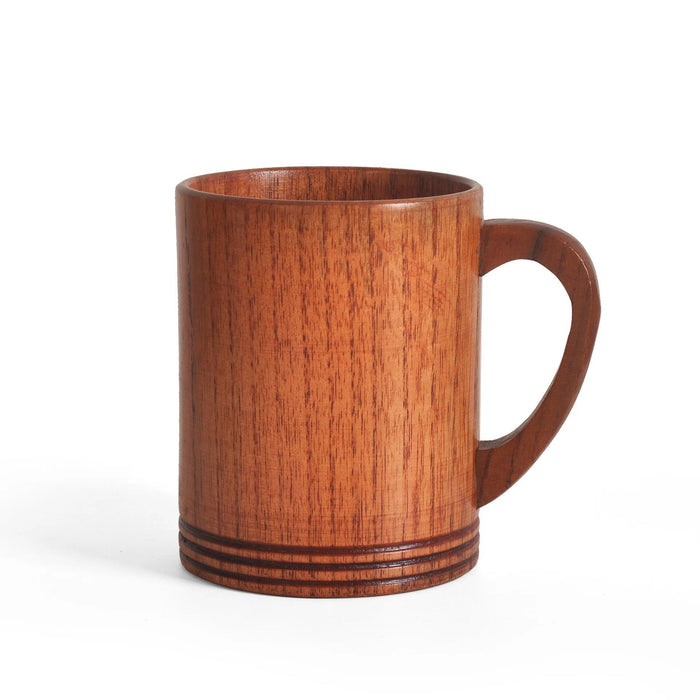 Handcrafted Jujube Wood Drink Mug - Eco-Friendly Retro Cup for Coffee, Tea, and More