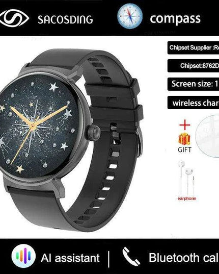 Smart Bluetooth Calling Fitness Tracker Smartwatch with Touchscreen