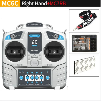 6-Channel 2.4 GHz RC Radio Transmitter with Receiver Options