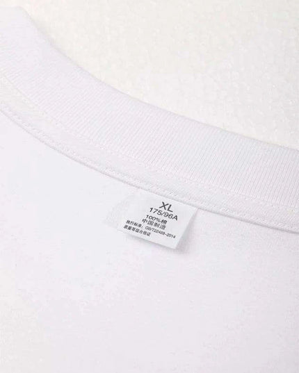 Personalized Heavyweight Cotton Oversized Tee for All - Custom 250GSM Short Sleeve Tops with Your Unique Design