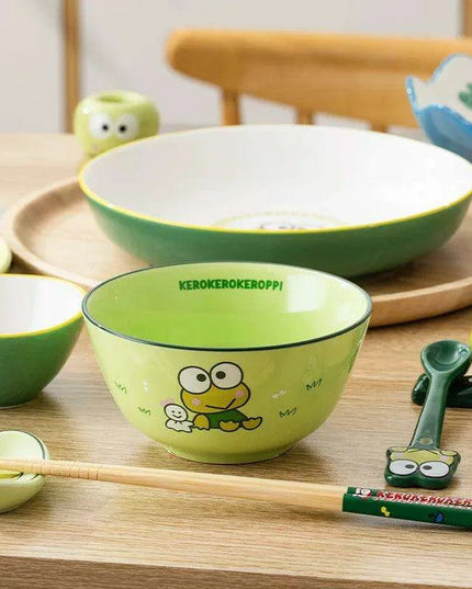 Anime-Inspired Ceramic Tableware Set - Fun Dining Experience for Collectors