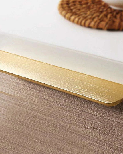 Sophisticated Black and Gold Aluminum Alloy Cabinet Handle Collection