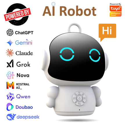 Tuya Smart AI Robot WiFi Early Education Toys for Children Speech Recognition & Voice Interactive Educational Learning Machine tuya-smart-ai-robot-wifi-early-education-toys-for-children-speech-recognition-voice-interactive-educational-learning-machine