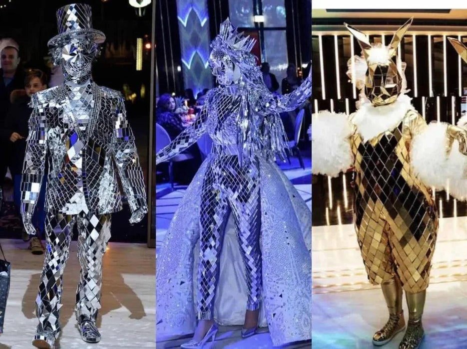 Dazzling Mirror Outfit for Show-Stopping Events and Performances