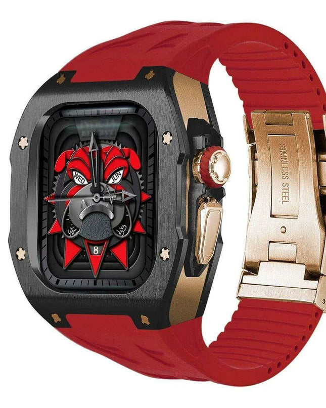 Titanium Alloy 49MM Customizable Apple Watch Conversion Kit with Tools