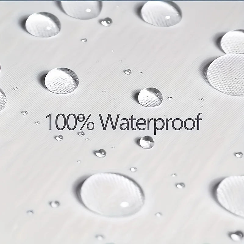 Custom Photo Waterproof Shower Curtain – Personalized Print, 9 Sizes