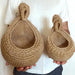 Jute Rope Boho Hanging Basket for Chic Produce Organization