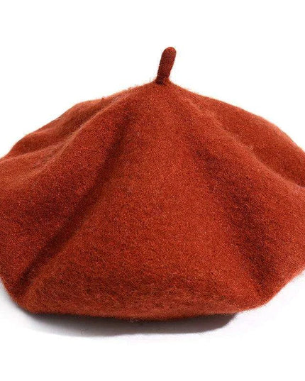 Chic Wool Beret for Women - Timeless Style Meets Cozy Comfort