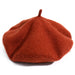 French-Inspired Wool Beret for Women - Timeless Elegance and Comfort