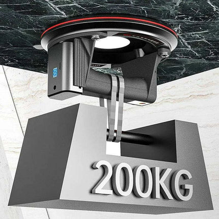 Industrial-Grade Electric Vacuum Suction Cup with 4000mAh Battery and 200kg Load Capacity