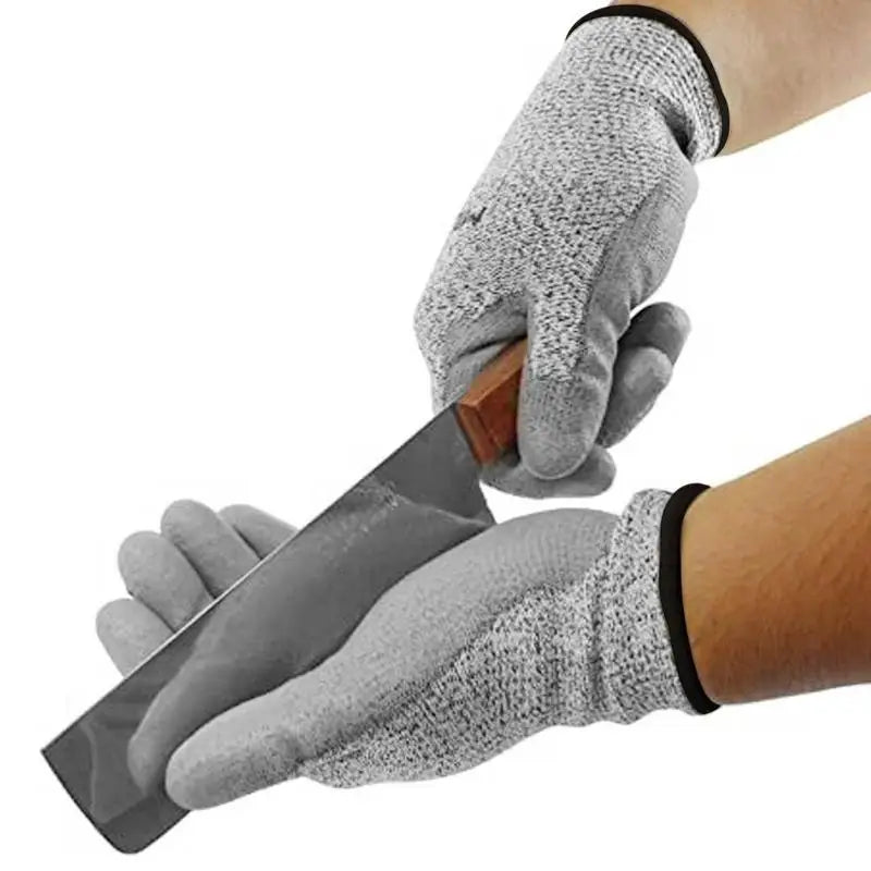 High-Performance Level 5 Cut Resistant Gloves for Kitchen, Gardening, and Industry