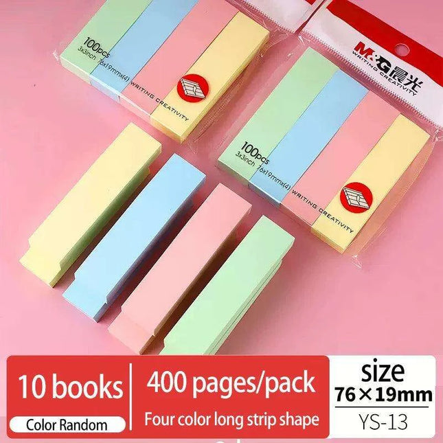 Colorful Kawaii Sticky Notes - Fun and Functional Memo Stickers for a Cheerful Workspace