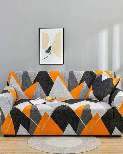 Colorful Stretchy Sofa Slipcovers for Loveseats and Sectionals