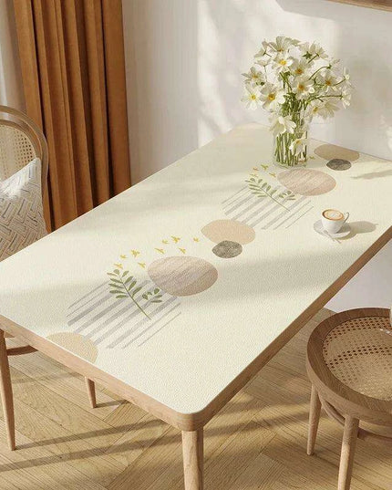 Luxurious Waterproof PU Leather Table Protector: Elegant Shield for Your Furniture