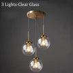 3-Light — Clear / Red / Bulb Not Included