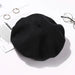 Elegant Wool French Beret Hat - Timeless Fashion Accessory for Women
