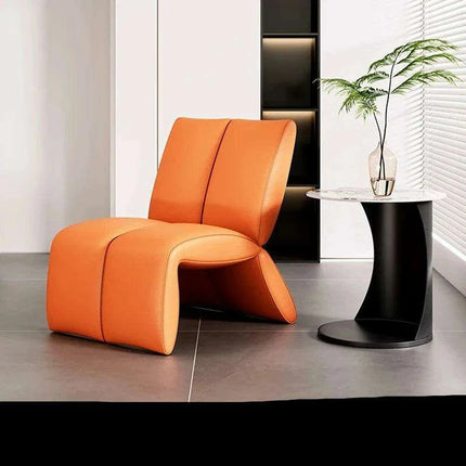 Stylish Leather Lounge Chair for Contemporary Living Areas