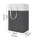Oversized Waterproof Laundry Basket with 75L Capacity and Ergonomic Handles
