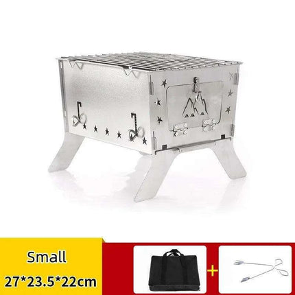 All-in-One Outdoor Portable Grill and Fire Pit for Adventurers