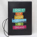 Chic 3D Printed Passport Holder with Card Slots and Faux Leather Texture
