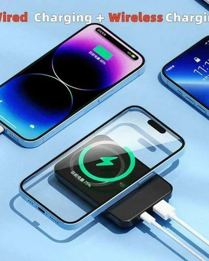 Ultimate 30,000mAh Wireless Power Bank - 22.5W Fast Charging with Magnetic Capability