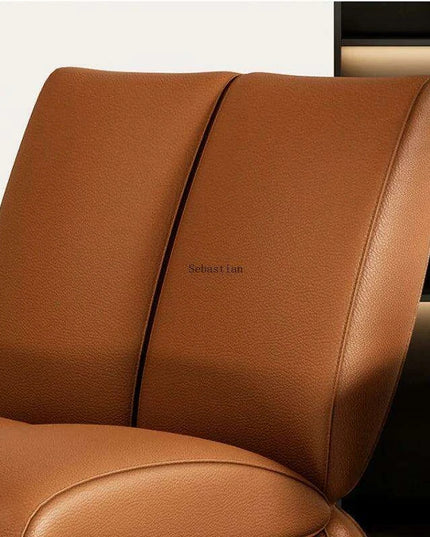 Stylish Leather Lounge Chair for Contemporary Living Areas