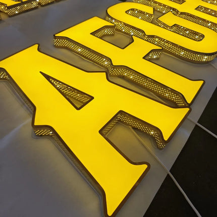 ZX SIGN Custom Front & Side Lit LED Channel Letters for Exterior Use