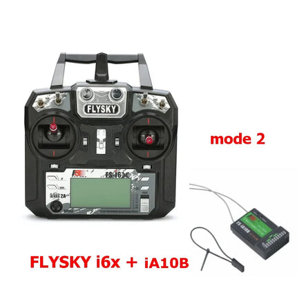 Flysky FS-i6X 10CH 2.4G Transmitter with Dual Mode & Optional Receiver
