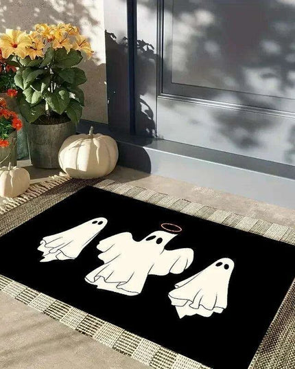 Charming Ghost-Themed Non-Slip Playroom Carpet for Kids - Perfect for Halloween Fun!