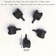 Space-Saving Vertical Herb Tower with Rolling Mobility