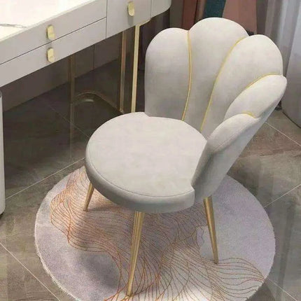 Scandinavian Chic Vanity Chair..