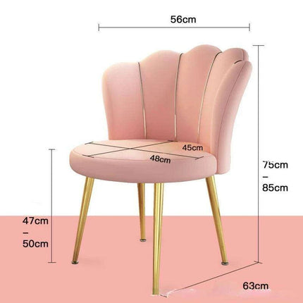 Scandinavian Chic Vanity Chair - Très Elite