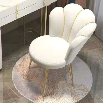 Scandinavian Chic Vanity Chair..