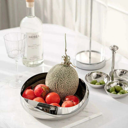 Scandinavian Elegant Stainless Steel Bowl for Salads and Fruits - Très Elite