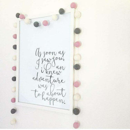 Scandinavian Luxe Cotton Thread Hair Ball Pendant Light