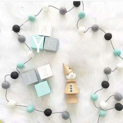 Scandinavian Luxe Cotton Thread Hair Ball Pendant Light