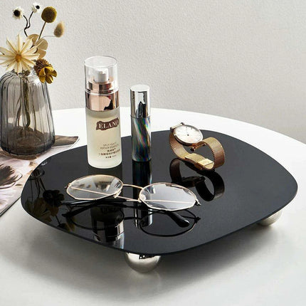 Scandinavian Minimalist Acrylic Makeup Organizer - Chic Home Decor Solution - Très Elite