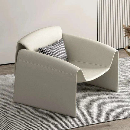 Scandinavian Serenity Space-Saving Luxury Lounge Chair - Très Elite