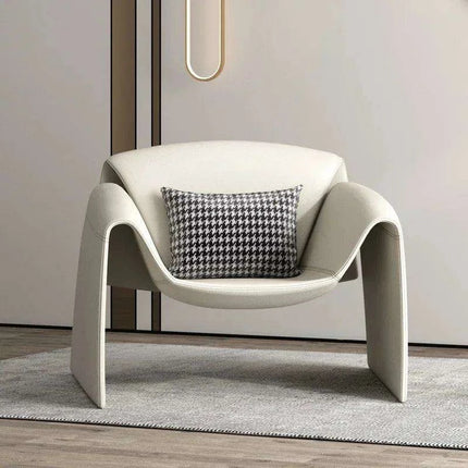 Scandinavian Serenity Space-Saving Luxury Lounge Chair - Très Elite