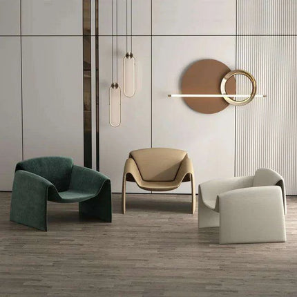 Scandinavian Serenity Space-Saving Luxury Lounge Chair - Très Elite