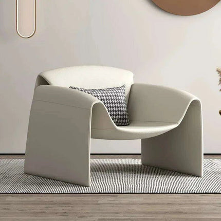 Scandinavian Serenity Space-Saving Luxury Lounge Chair - Très Elite