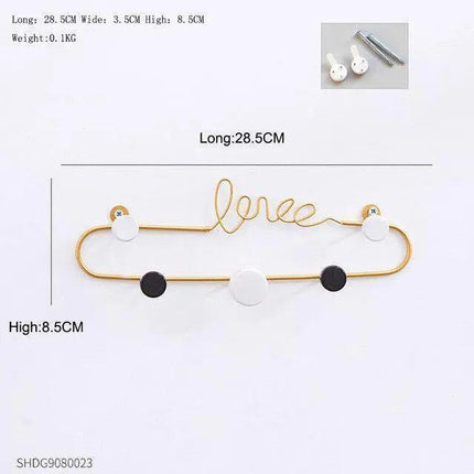 Scandinavian-Style Elegant Wooden Key Organizer with Enduring Charm- Très Elite- Très Elite