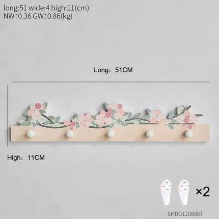 Scandinavian-Style Elegant Wooden Key Organizer with Enduring Charm- Très Elite- Très Elite