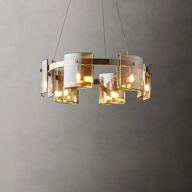 Scandinavian Square Chandelier