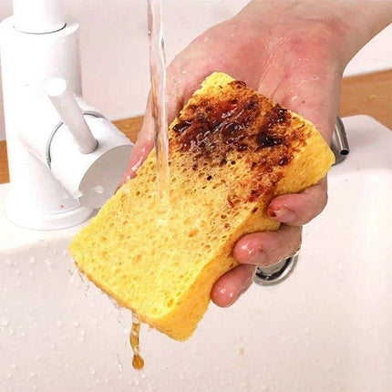 Vibrant Double-Sided Reusable Cleaning Sponges for Kitchen & Home – Choose from 1, 2, or 6 Pack Options