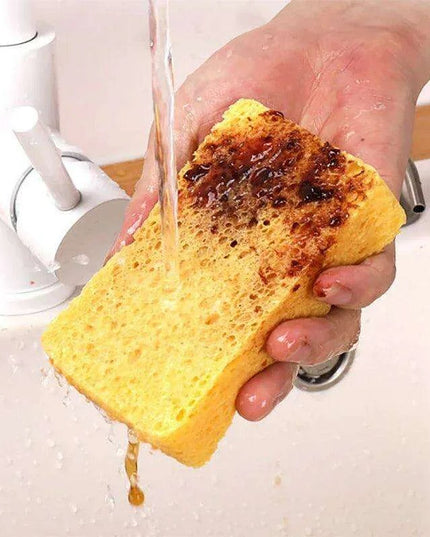 Vibrant Double-Sided Reusable Cleaning Sponges for Kitchen & Home – Choose from 1, 2, or 6 Pack Options