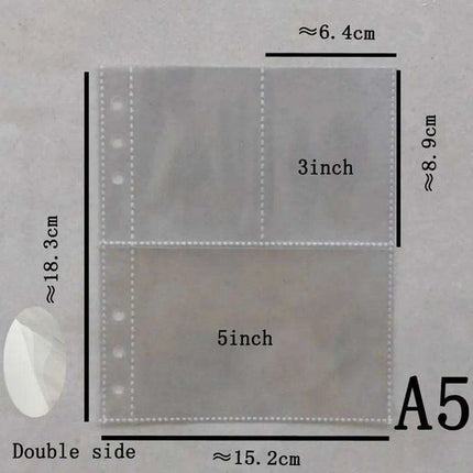 Retro 3D Kpop Memory Vault | A5 Elegant Card Holder Album