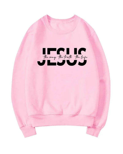 Faithful Journey Christian Hoodie - Stylish Jesus Sweatshirt for Women